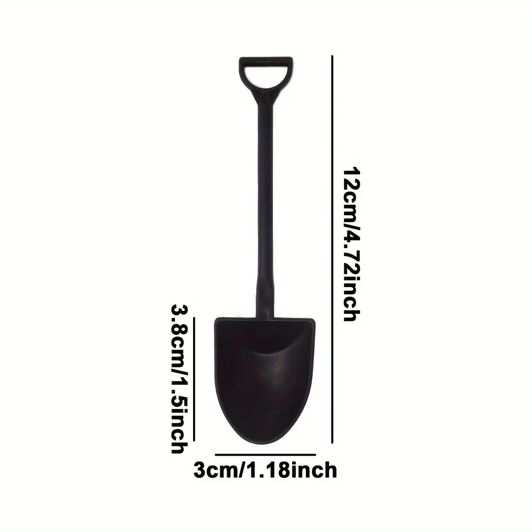 Disposables Cake Dessert Spoon Plastics Shovel Ice Cream Eating Yogurt Spoon Tableware 50/100pcs plastic spoons