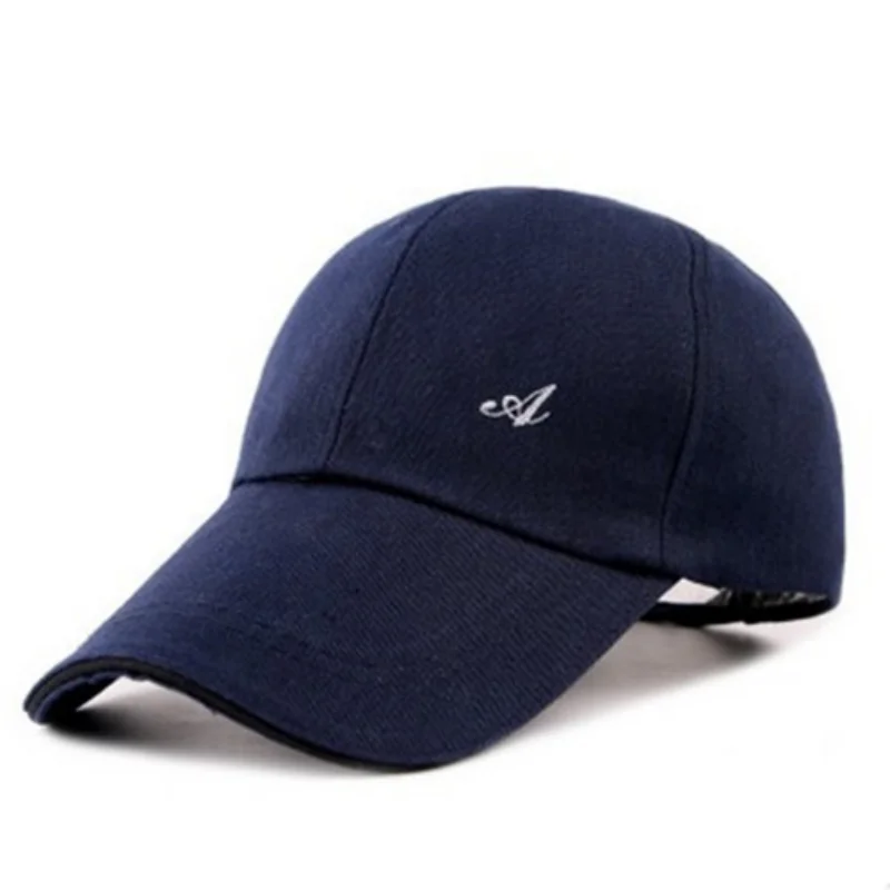 

Spring and Autumn Men's Couple Cotton Baseball Cap Leisure Korean Fashion Solid Sun Visor Adjustable Size Casual Casquette Homme