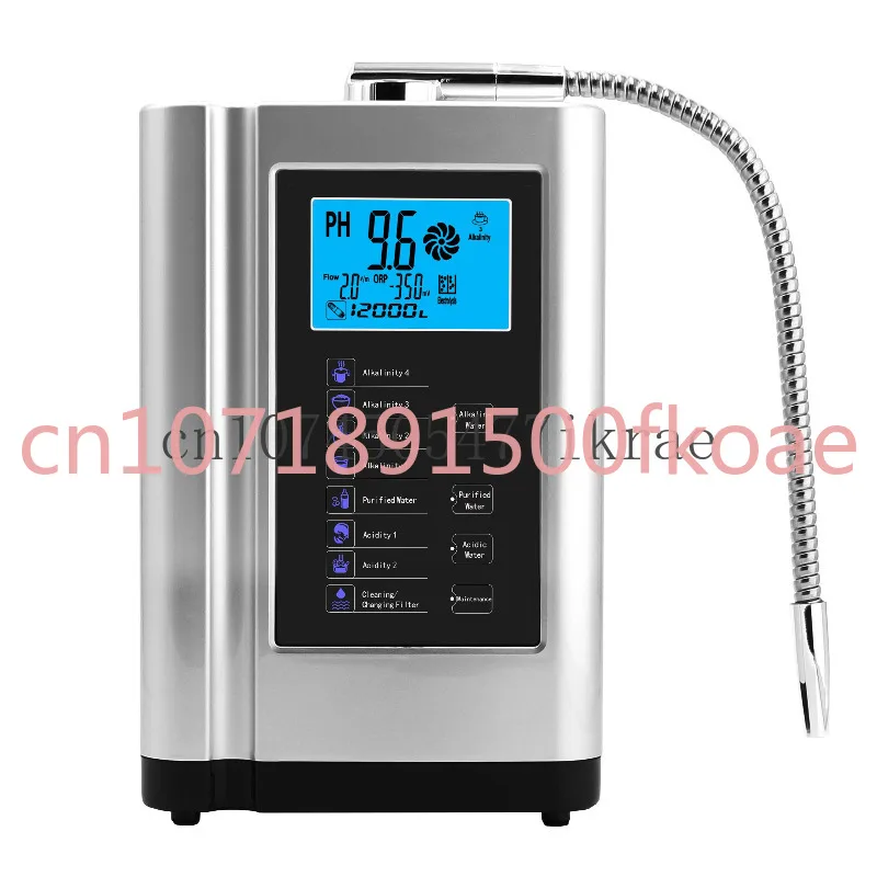 

Alkaline Water Ionizer Hydrogen Generator Machine Purifier,Produces PH 3.5-10.5 Alkaline Acid Water Water Filter System for Home