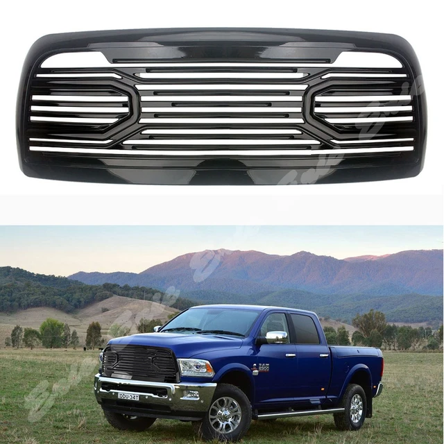 Raptor Style Front Mesh Grill Fit For 2010-18 Dodge Ram 2500 3500