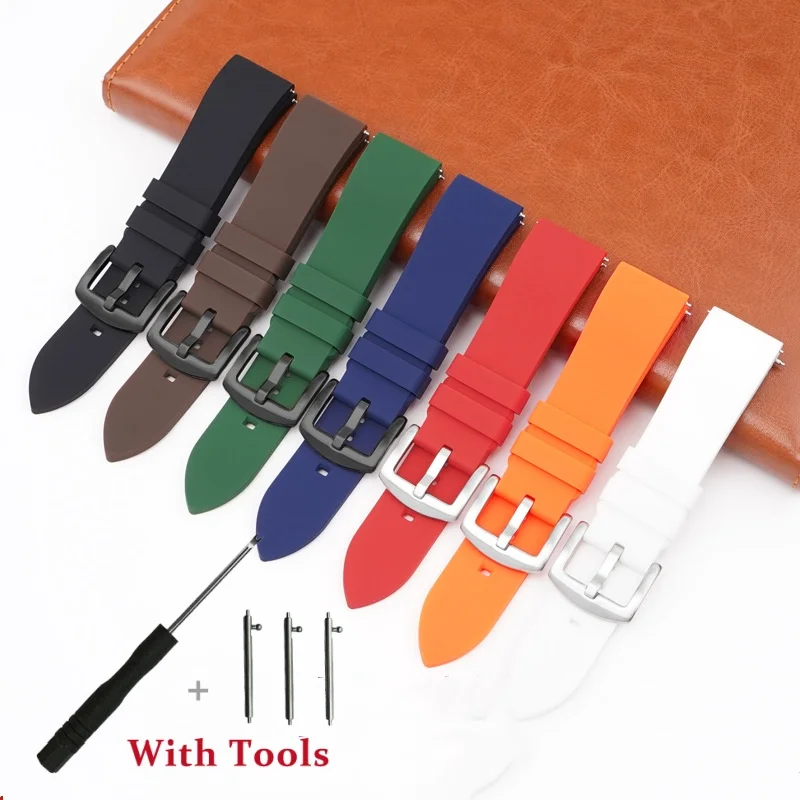 Quick Release Silicone Watch Strap - Universal Waterproof Bracelet Accessory