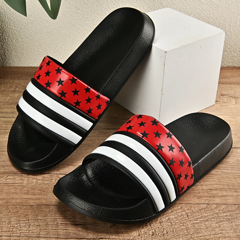 Men's Slipers Outdoor Comfortable Men Casual Shoes Summer Mens Sandals Non-slip Beach Shoes New Man Flip Flops Big Size Sandals