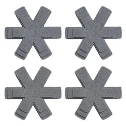 Cookware Protection Pads - 12-Piece Set with Non-Woven Pot and Pan Dividers in 3 Sizes - See details (12pcs)