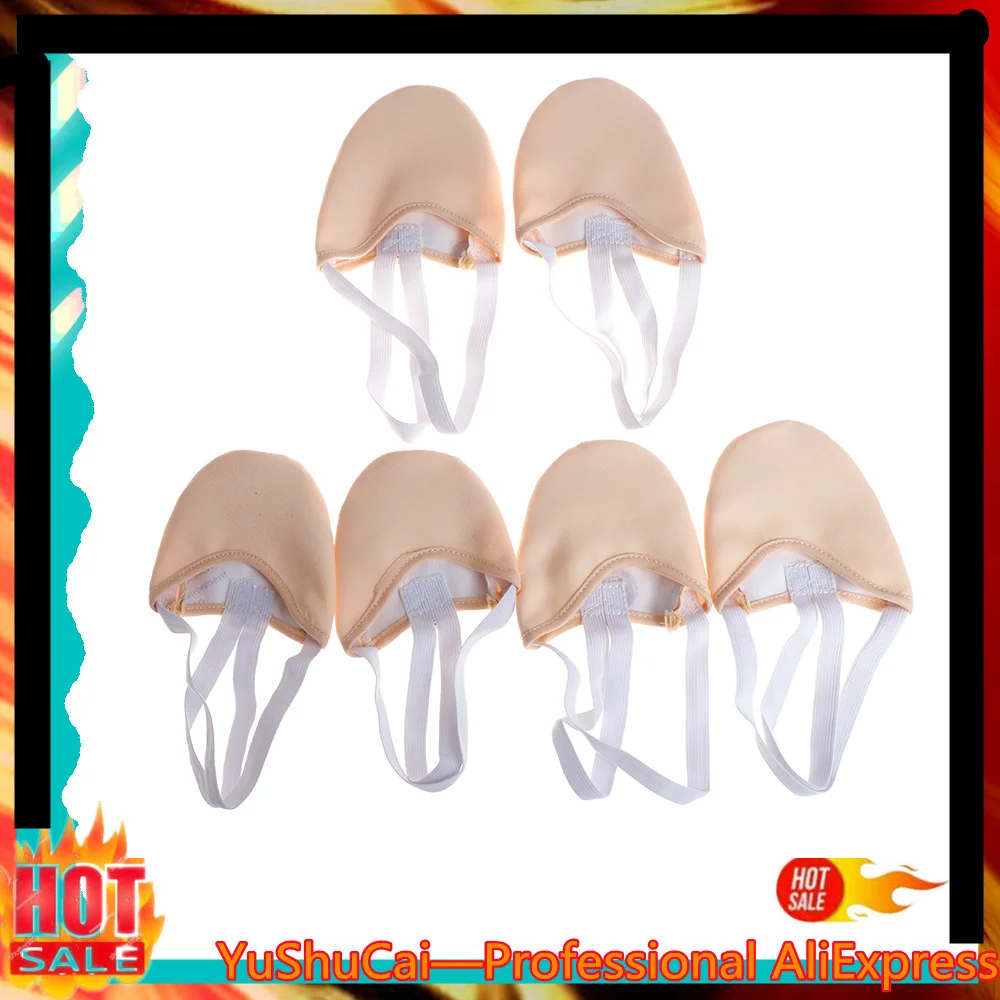 Female Ballet Soles Half Sole Shoes length gymnastic shoes child adult Gymnastics Sole / Breathable, Anti-Slip, Wear-Resistant