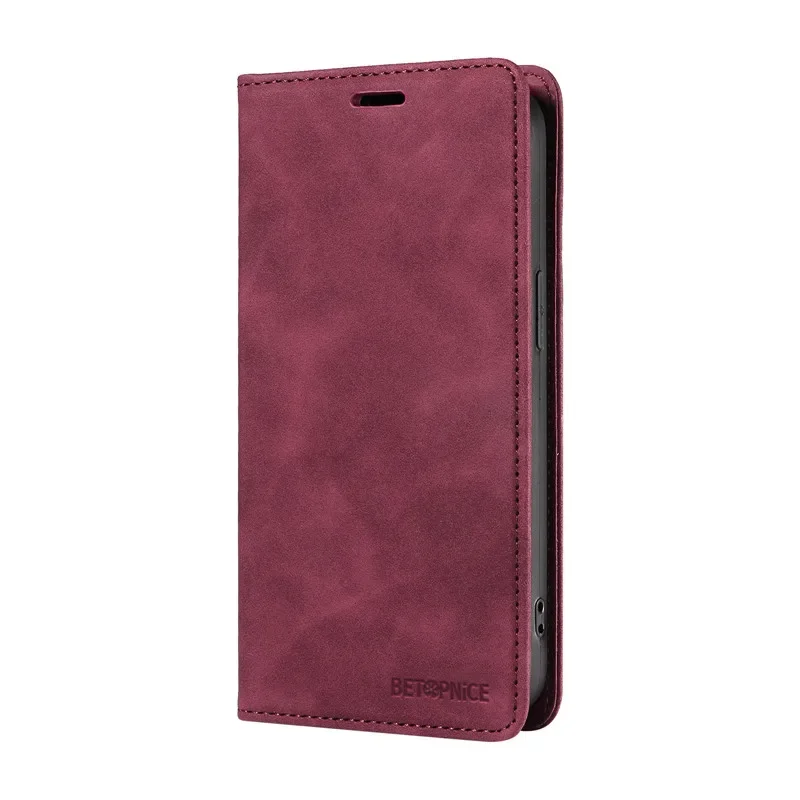 Enhanced Anti-Theft Wallet Flip Leather Phone Case with Card Holder