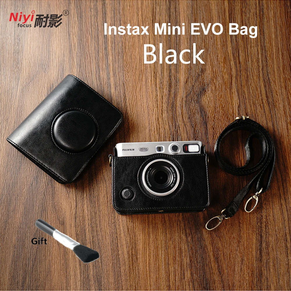 Fujifilm Instax Mini EVO Paquete de cámara instantánea híbrida con