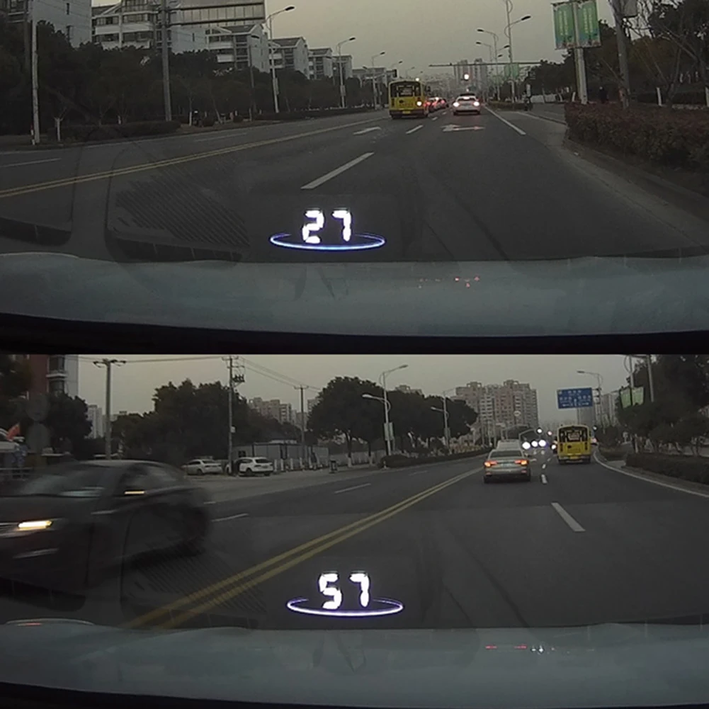  ÷ ڵ HUD ü ӵ ӵ, A100X ׼,   , OBD2 12 V ǰ