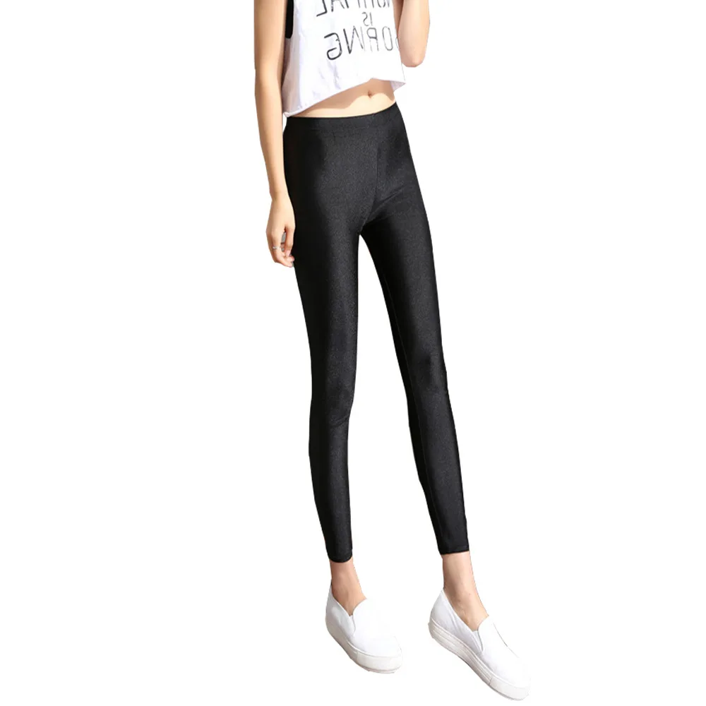 

Stretch Leggings Thin Ankle Pants Leggins Slim Black Leggings Gothic Trousers