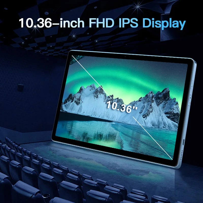 UNIWA UTAB M1019 Max Tablets 6GB RAM+128GB ROM Tablet PAD 10.36 Inch FHD Unisoc T616 octa core 13MP 6500mAh Battery 4G Tablet PC