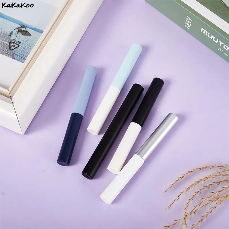 5Pcs 5ML Empty Mascara Tubes Makeup Packaging Cosmetic Sample Container Refillable Plastic Bottle With Eyelash Brush Stick