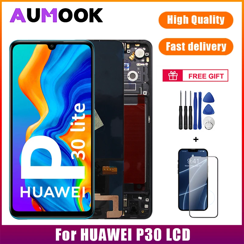 Écran LCD Pour Huawei P30 ELE-L29 ELE-L09 ELE-AL00 ELE-TL00