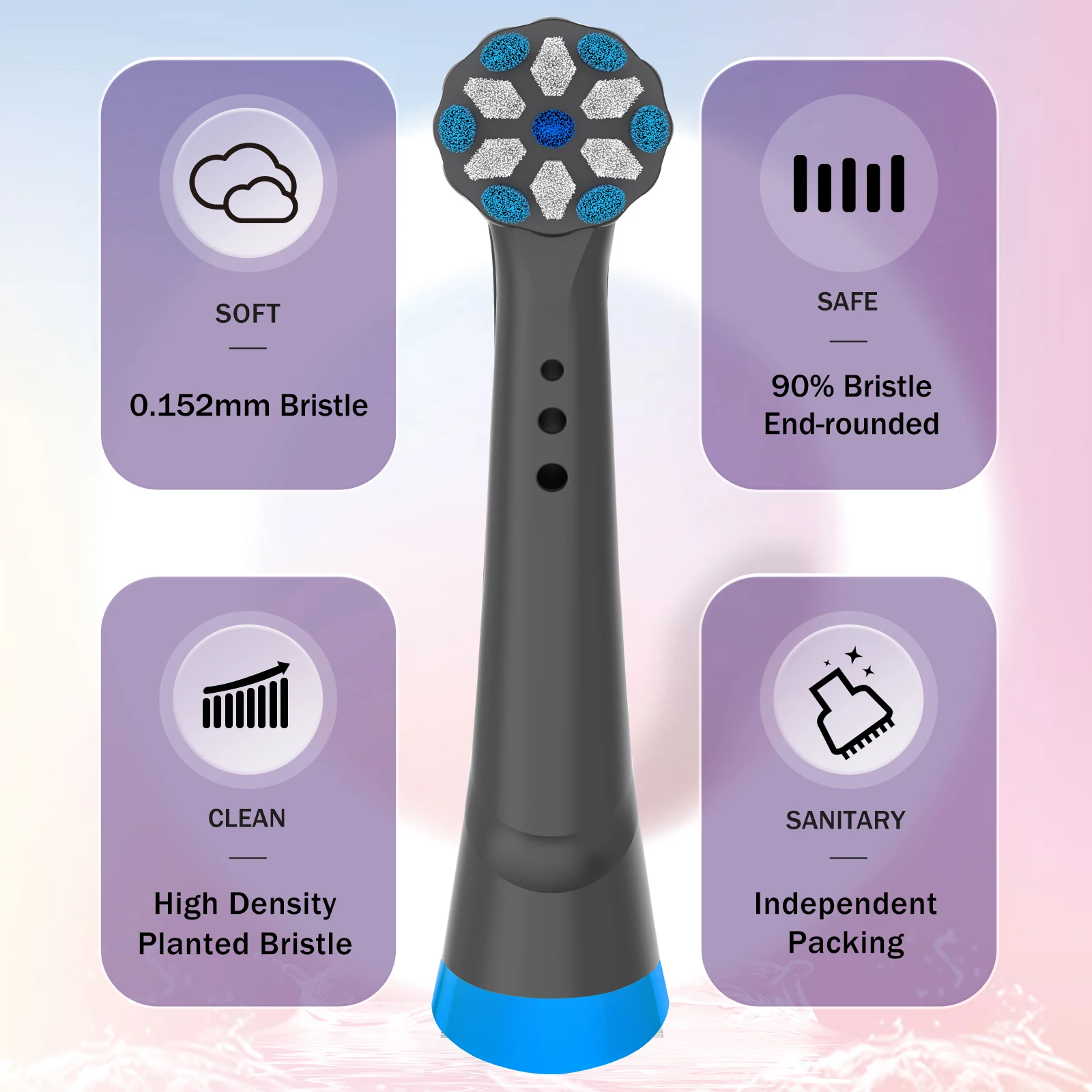powerhea rotativa compativel com oral b io 3 4 5 6 7 8 9 series 02