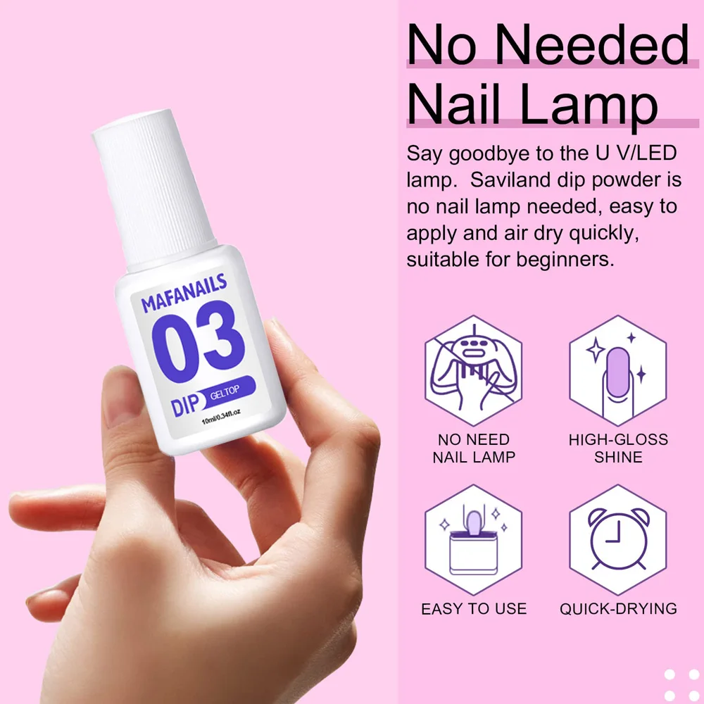 Acrylic Dipping Nail Powder Liquid Kit 4-Step Base Top Coat Activator Brush Saver Dipping Powder System Liquid Set No Need Lamp nail powder,nail powder set