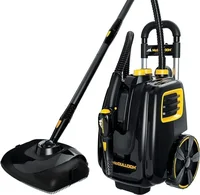 McCulloch MC1385/MC1375/MC1275 Canister Steam Cleaner, Chemical-Free Pressurized Cleaning for Most Floors, Autos, and More 1