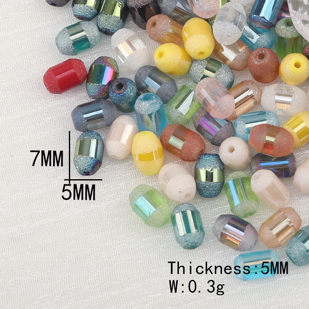 Cordial Design Crystal Material/AB Plating/Hand Made Beads/Pill Shape/DIY Beads Making/Jewelry Findings & Components - cordial