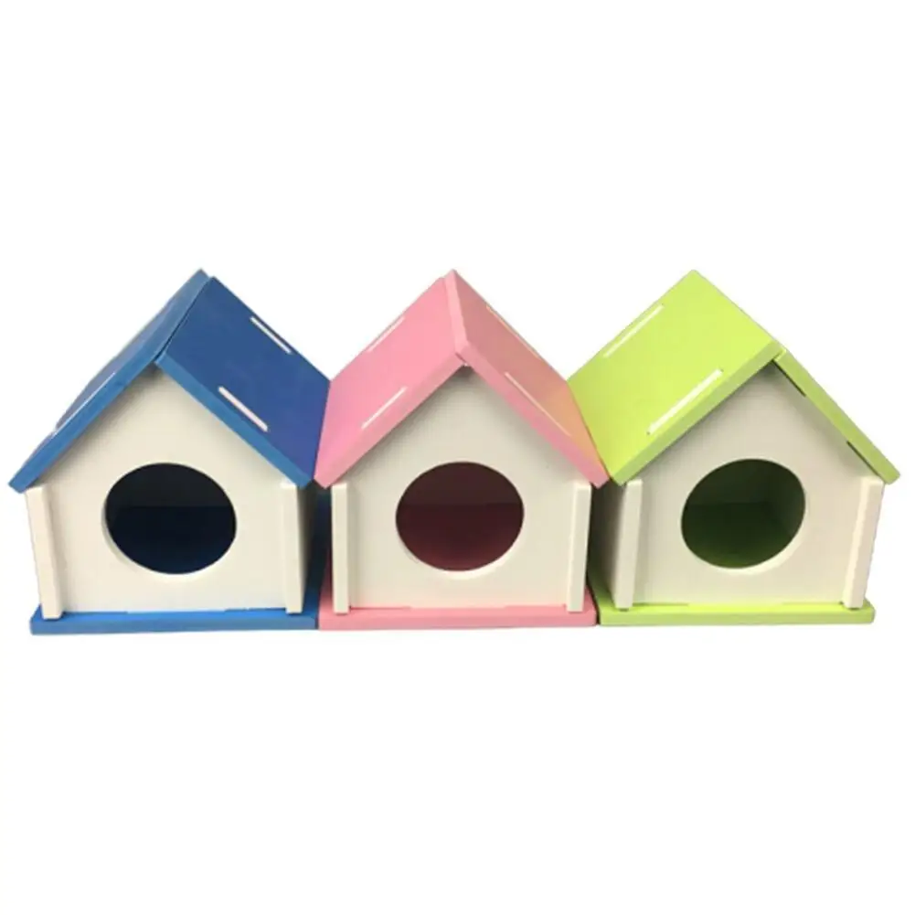 

Hamster Nest House Shape Toy for Pet Small Animals Supply 9.5x8.5x10.3cm