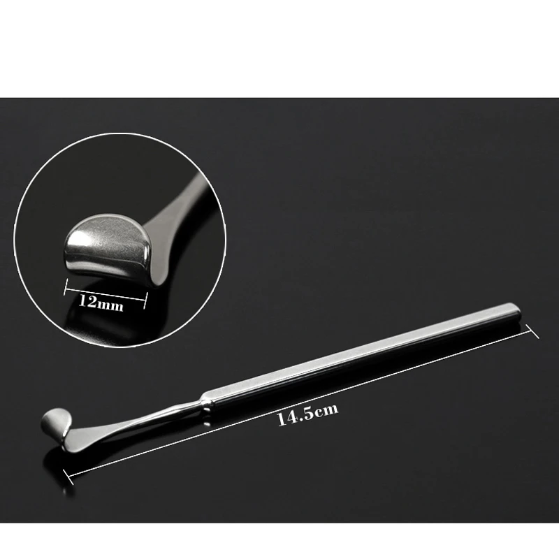Cosmetic Titanium Eye bags Pull Hook Eyelid Hook Tool Lid Retractors ophthalmic instruments