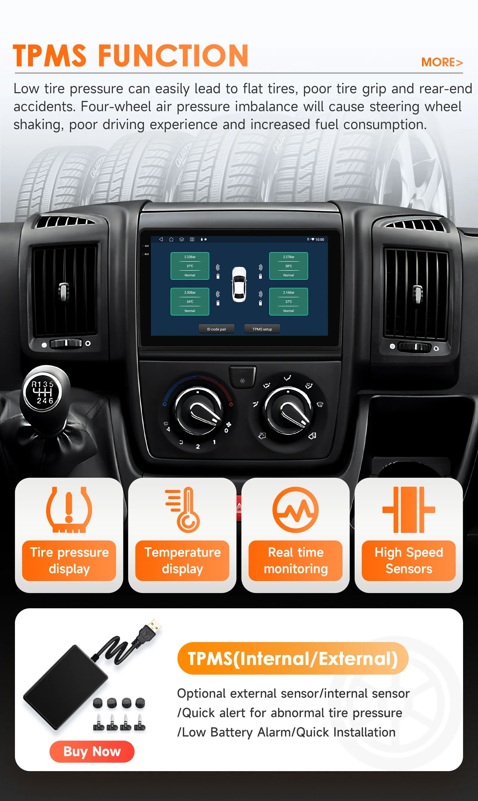 Hizpo CarPlay Autoradio für Fiat Ducato 3 Citroen Jumper 2 Peugeot Boxer 2 2006–2015 2din Android Multimedia Video Player GPS 4G – Detail 38