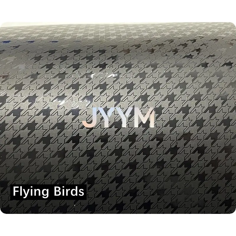 30Flying Birds Black