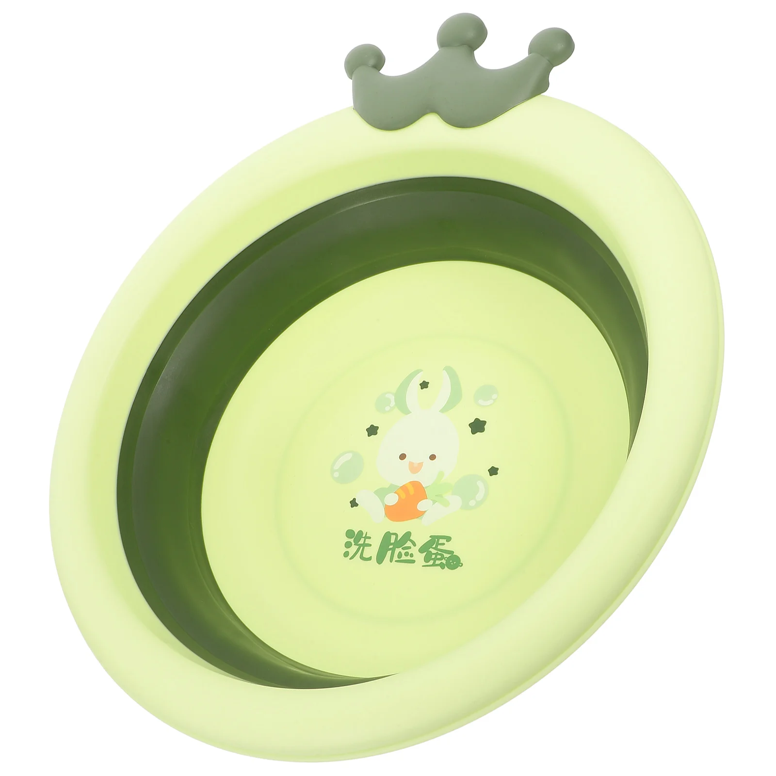 Baby Washbasin Face Bathtub Camping Washing Small Cartoon Pp Foldable Household