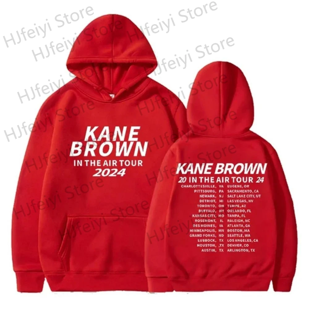 thumbnail image 1 of Sudadera con capucha Kane Brown In The Air Tour 2024 Merch Winter para hombre/mujer Sudadera unisex de manga larga Sudadera tipo pulóver, 1 of 5