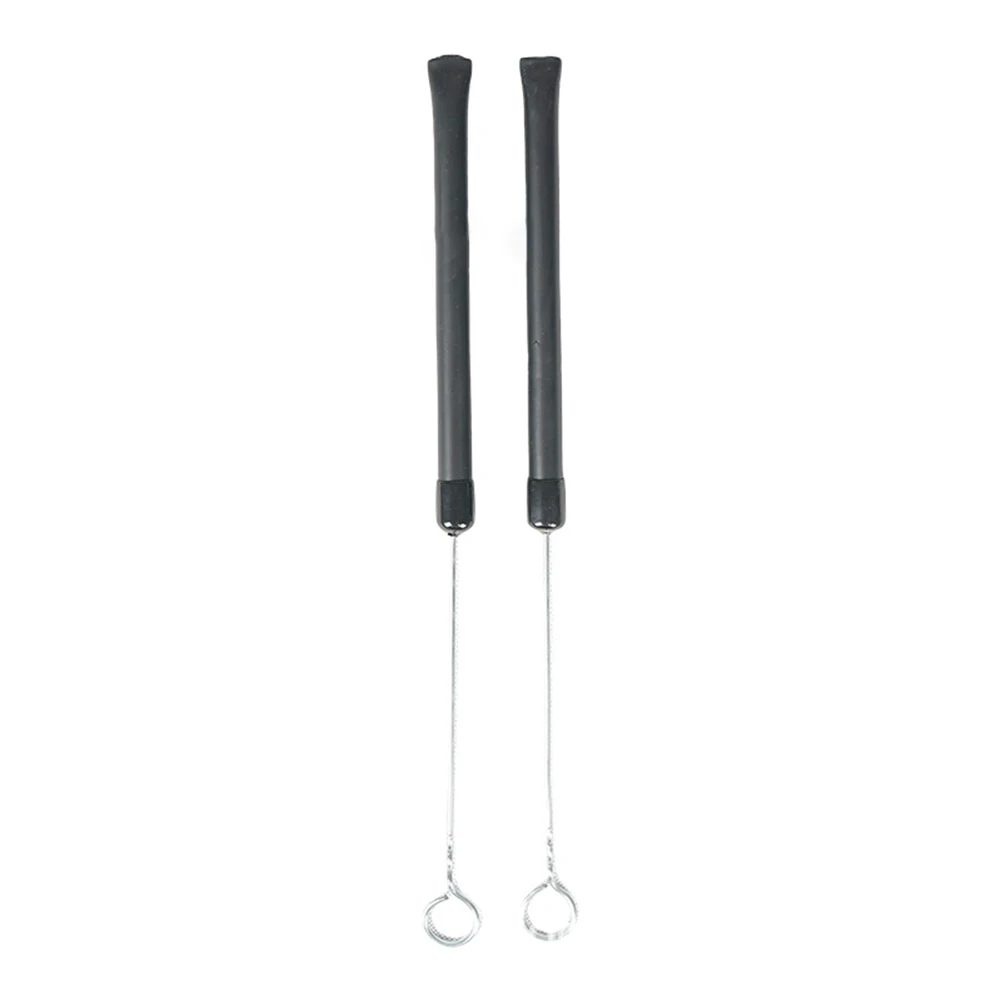 Drum Sticks Drum Percussion Accessories Drum Accessories 1/2PCS Metal Drum Stick Drum Brush Special Brush For Set Retractable Steel Wire Brush Jazz Brushes Parts