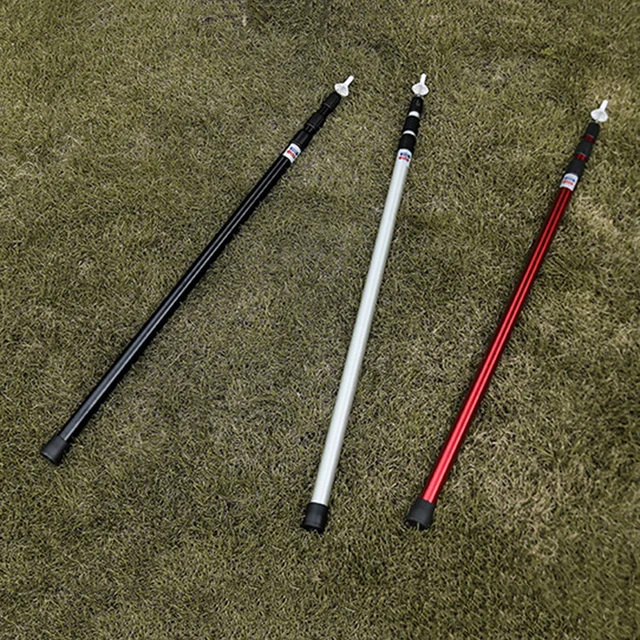 Asta Telescopica Per Tende Da Campeggio SAN LIKE - Acciaio Inox Regolabile - Foto 3