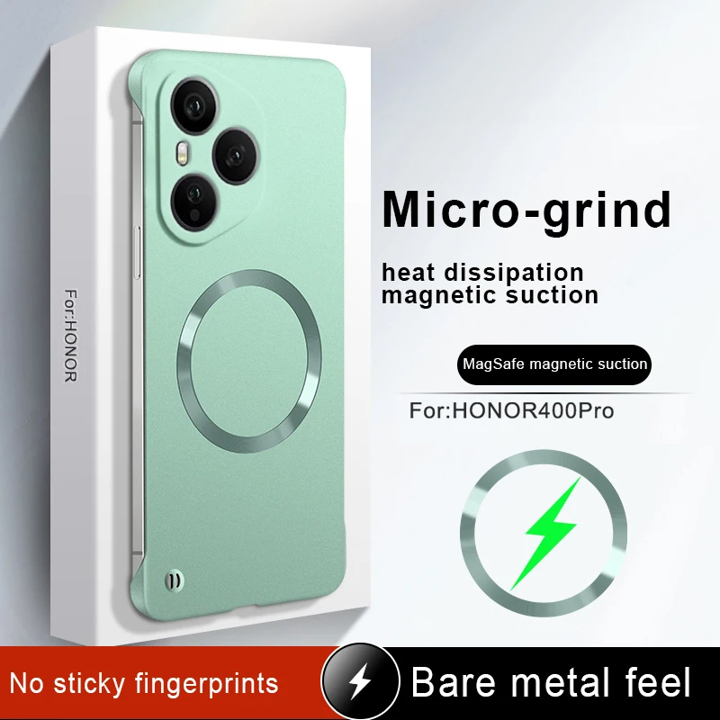 Sleek Magnetic Frosted Ultrathin Shockproof Phone Case