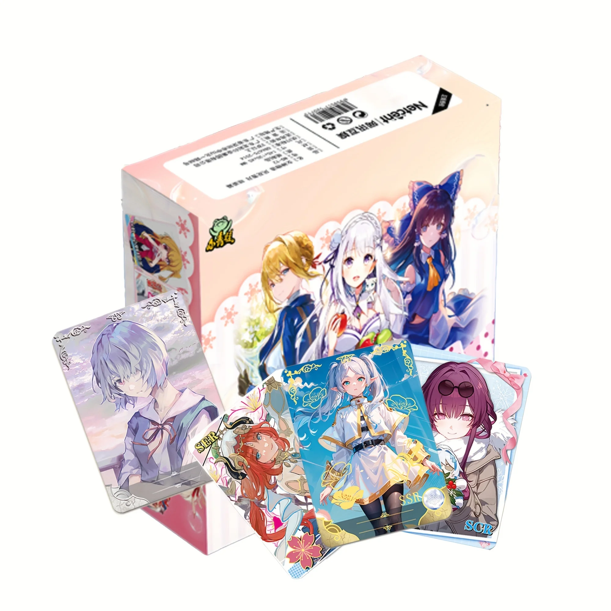 Animation Game Cards 150pcs 30 Goddess story Wind flower Snow moon noble beauty animation game collection rare girl princess around
