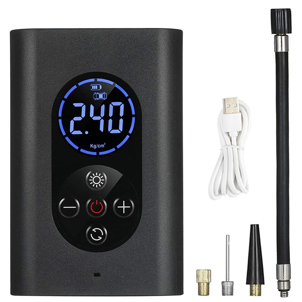 Car Air Compressor Mini Portable Wireless Digital Electric Inflator Pump Inflatable for Auto Motorcycle Bicycle Tire Tyre Balls |