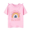I'm Going To Be A Big Sister Printed Girls Shirt Tee Pregnancy Announcement Kids T-shirt Child Summer Short Sleeve Clothes Tops 5
