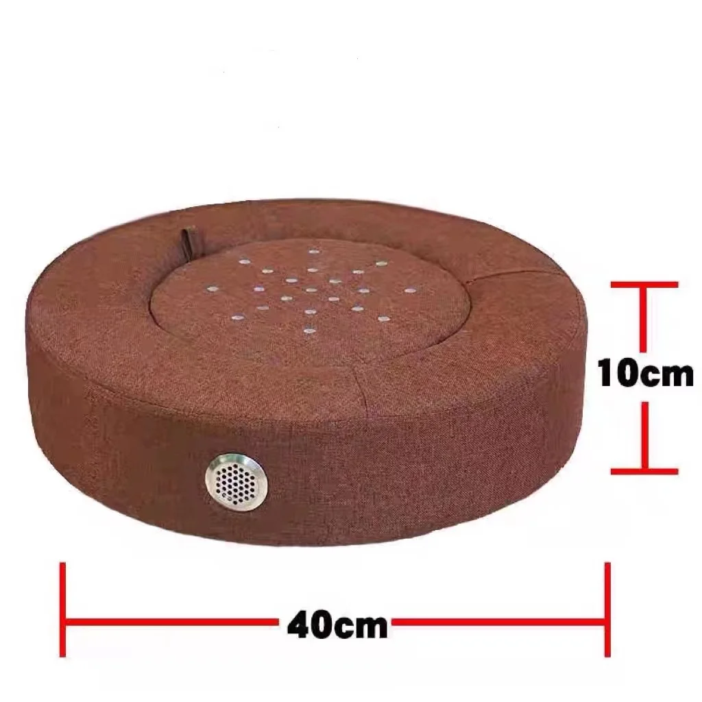 SHARE HO Chinese Heating Therapy Sitting Moxibustion Acupuncture Points Back Waist Treatment Moxa Cover Mugwort Sticks Burner
