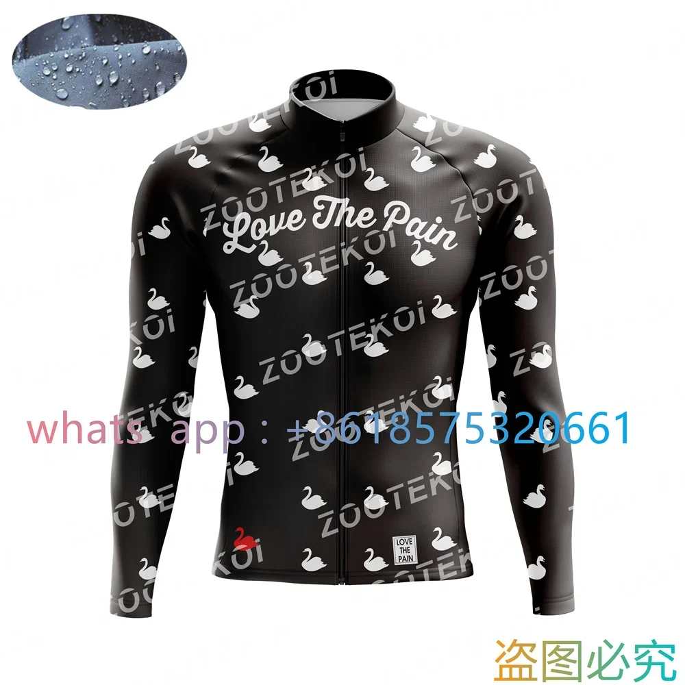 Love The Pain Lightweight Men's Cycling Jackets Team Windproof Mountain Bike Windbreaker Ciclismo Ultralight Cycling Windbreaker