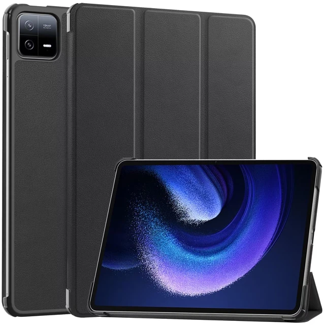 For Xiaomi Pad 6 Case 11 inch Acrylic PU Leather Fold Stand Cover Funda For  Xiaomi Mi pad 6 MiPad 6 Pro 2023 360 Rotating Case - AliExpress