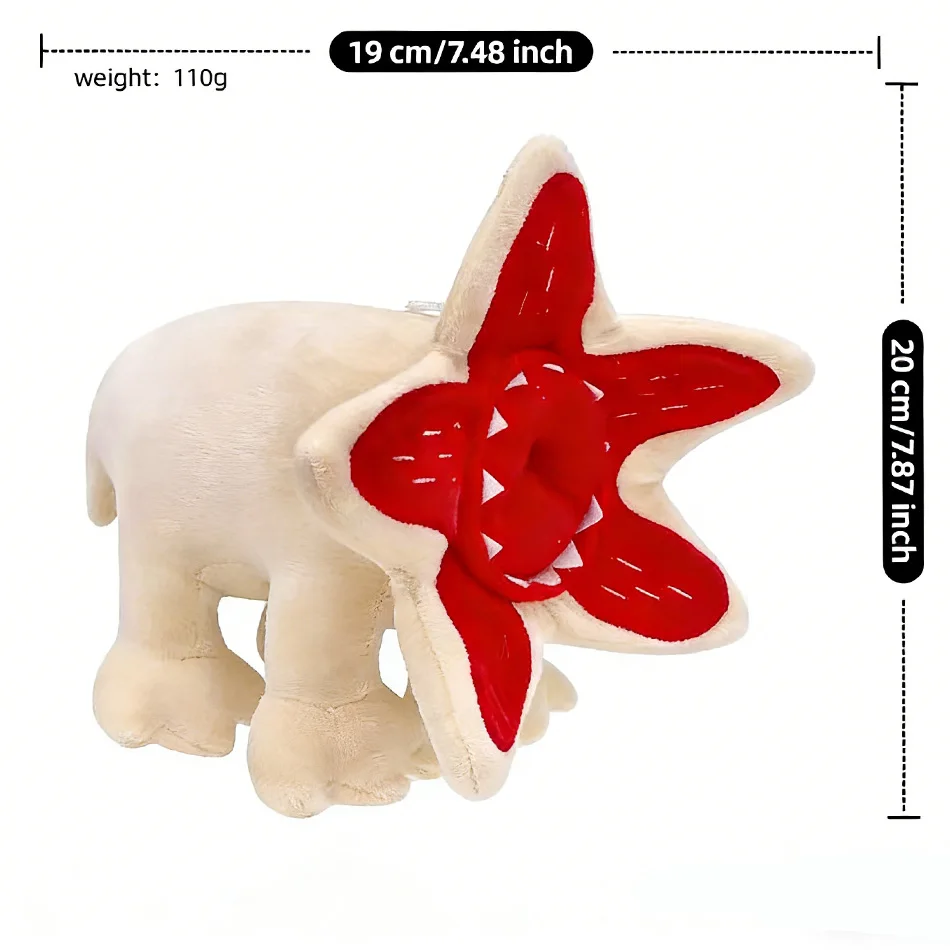Niedliches Demogorgon-Plüschtier Großmäuliger Blumenfresser Gefüllte Puppen für Spielecharakter-Liebhaber Cartoon-Geschenke – Detail 5