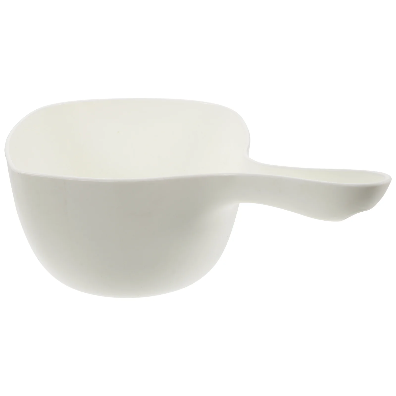 Reusable Water Ladle White Kitchen Bathroom Shower Indoor Watering Flowers PP Plastic Spoon Portable Gift