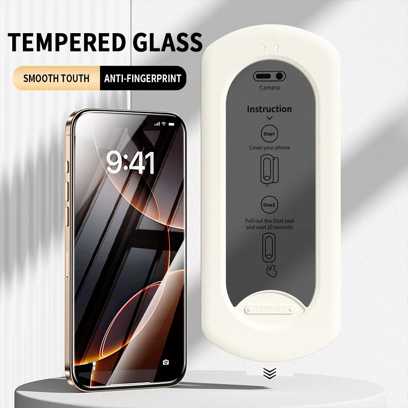 HD Tempered Glass Screen Protector for iPhone