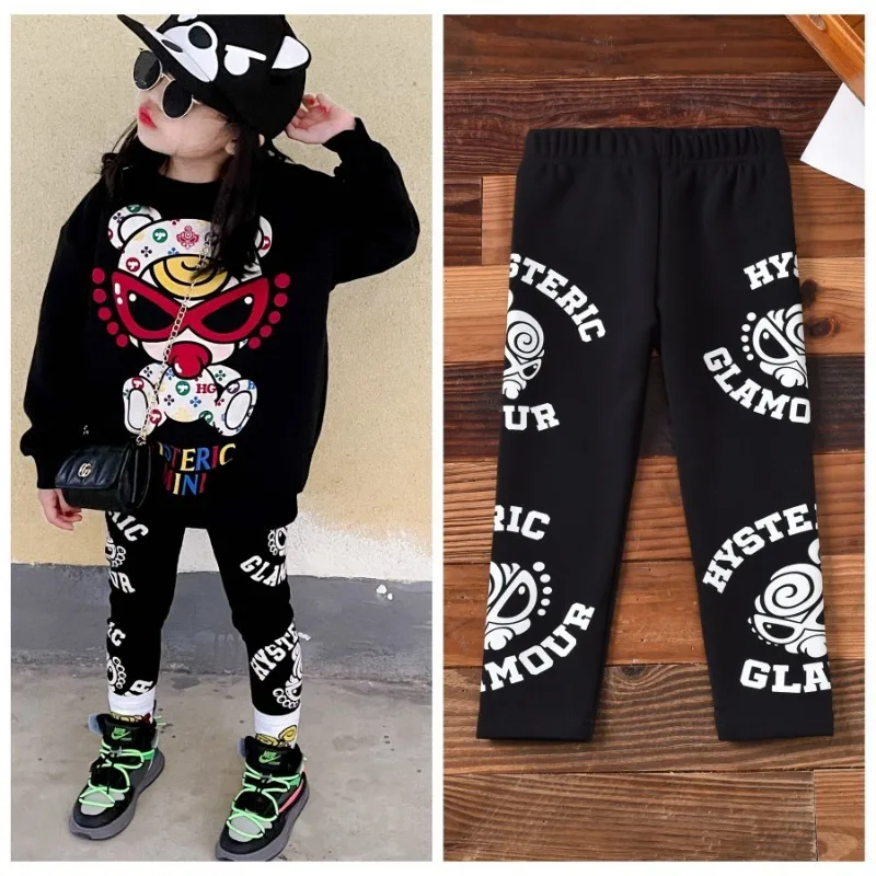 Girls Leggings Elastic Tights Baby Capris Thickened Warm Legging Mother Kids Tight  Kids Winter Pants Baby Girl Clothes