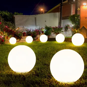 Lampada da giardino a LED impermeabile RGB, illuminazione solare, carica USB, lampada decorativa, telecomando, 16 colori, per feste, matrimoni, strade 1