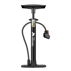 High-Performance Multi-Functional Bike and Car Inflator with High-Pressure Gauge (Black 2)