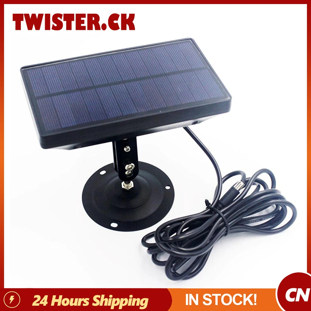 

Trail Camera Battery Solar Panel Charger External Power for Trail Camera 9V 1800mAH Camera Wildlife Scouting Drop Shipping