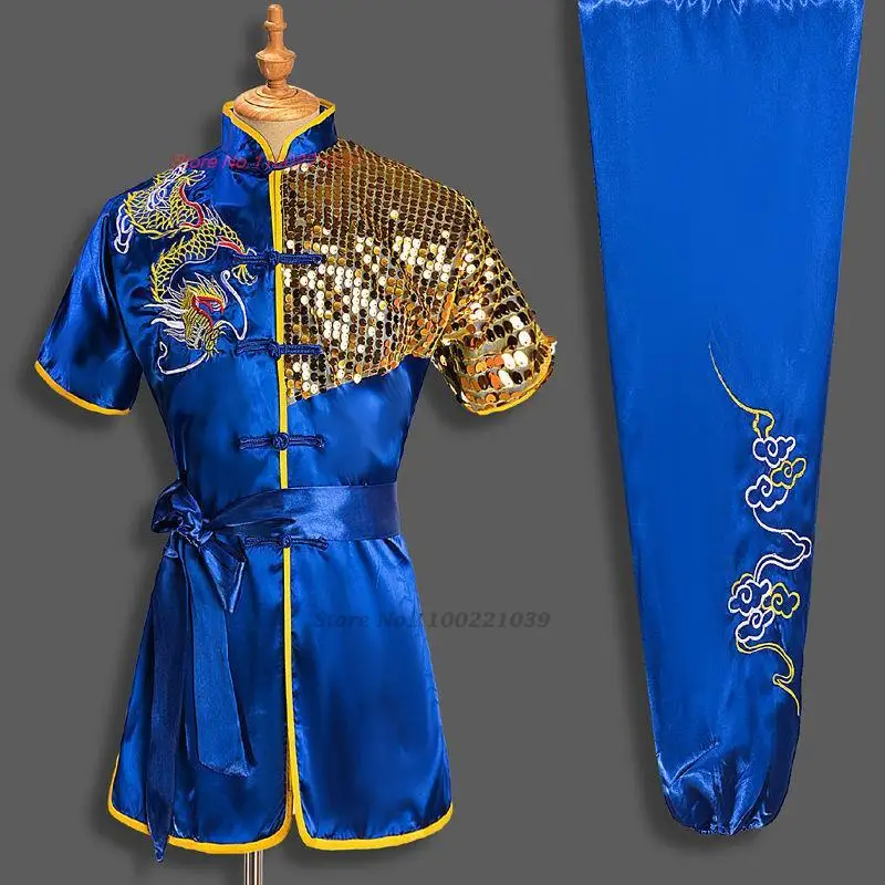 Chinesische Vintage Wushu Kleidung Drachenstickerei Kung Fu Uniform Martial Arts Kostüm 17 S602e400226b24a70a3d8ca7ea1bbea5fa