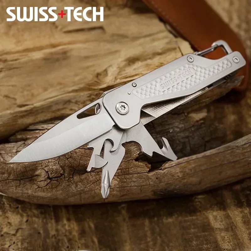 VICTORINOX マルチツール　スイスアーミーナイフ携帯折り畳みナイフ1点 Swiss Tech 13 In 1 折りたたみマルチツールポケットナイフ