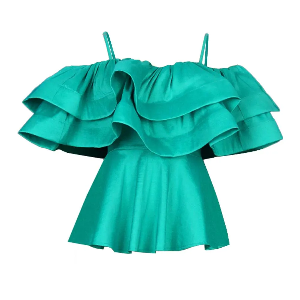 Рисунок 2 - Блузка женская однотонная с открытыми