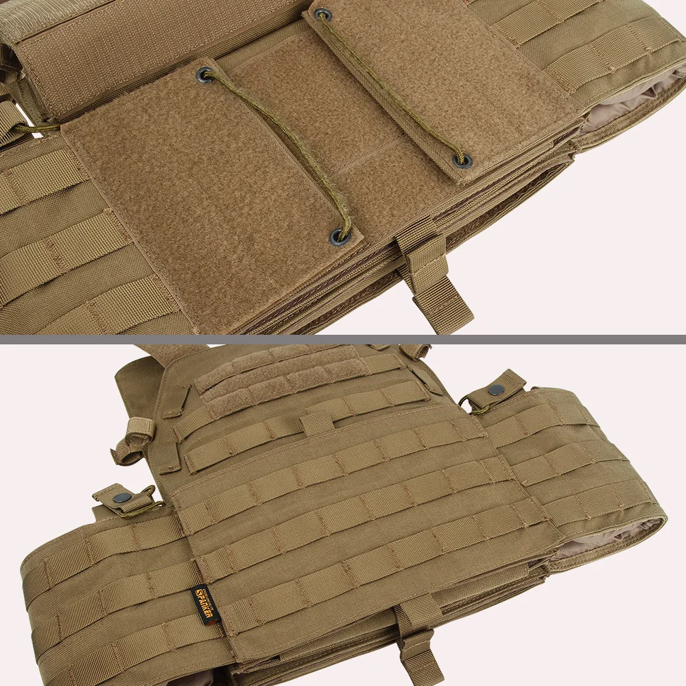 EXCELLENT ELITE SPANKER Tactical Vest Plate Carrier Vests Molle CS Game Paintball Airsoft Vest Combat Vests For Hunting Outdoor