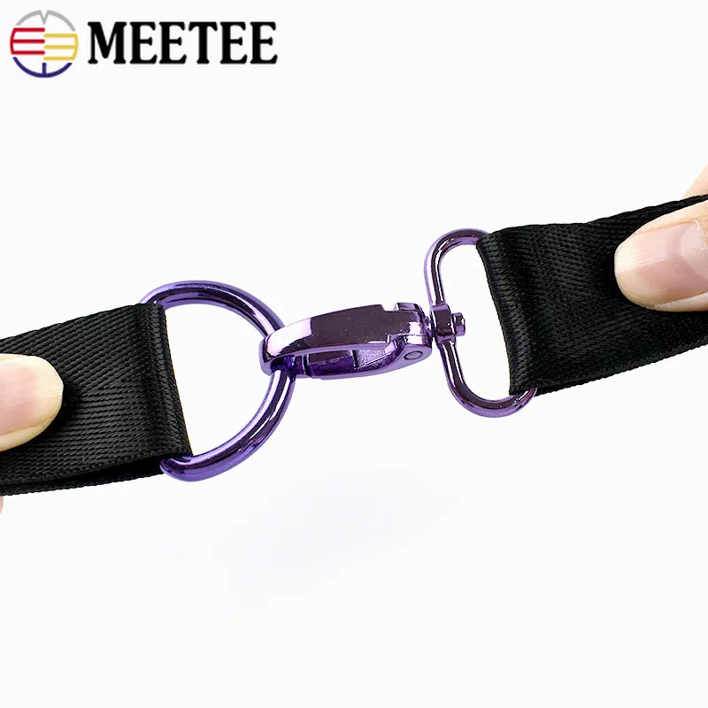 Versatile Metal Buckles and Clasps Set for DIY Bag and Pet Collar Accessories