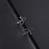 Mini Prince Symbol Cufflinks Earrings Stainless Steel Ear Studs Vintage Style New Fashion Birthday Party Jewelry Gifts for Women 3