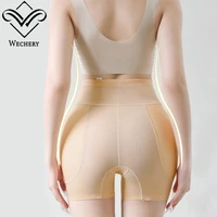 Wechery sous-vêtements femmes faux fesses ventre contrôle bout à bout respirant hanche coussinets culotte fesses rehausseur gaine amincissante 2