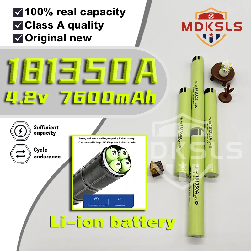 2025NewBattery4.2V181350A7600mAHrechargeablepowerlithiumbatterMingbaoDK-SSBT500flashlightbattery-AliExpress44