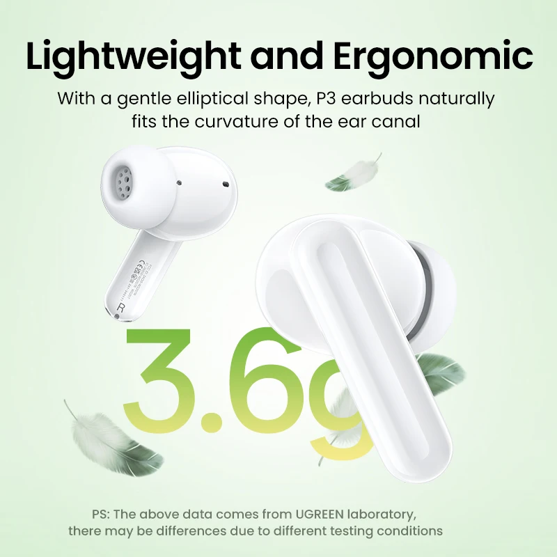 UGREEN HiTune P3 TWS Bluetooth Earphones Wireless Headphones 28H